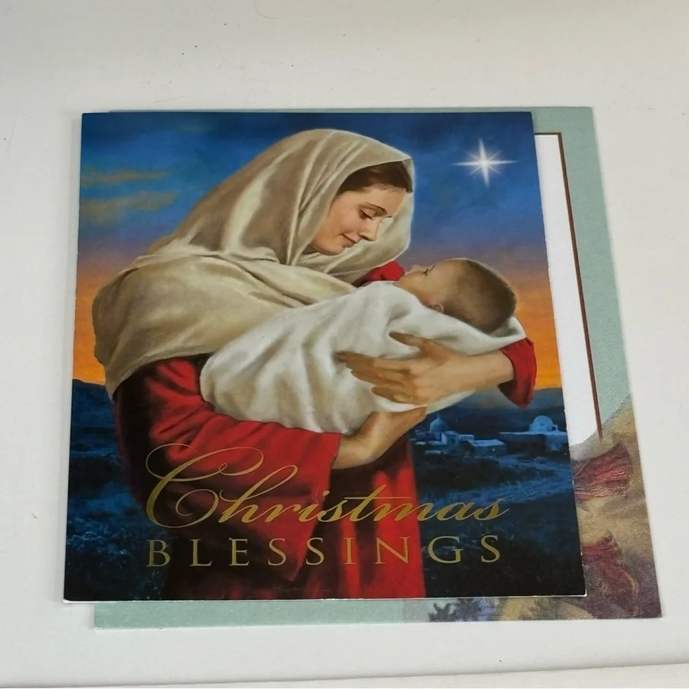 VTG Assorted Christmas Greeting Cards Set of 10